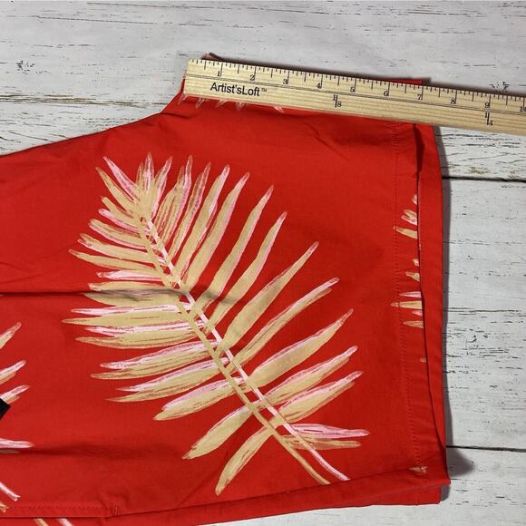 Brixton Voyage 18″ Aloha Red Hybrid Swim Shorts XL Trim Quick‑Dry DWR NEW - Picture 7 of 16